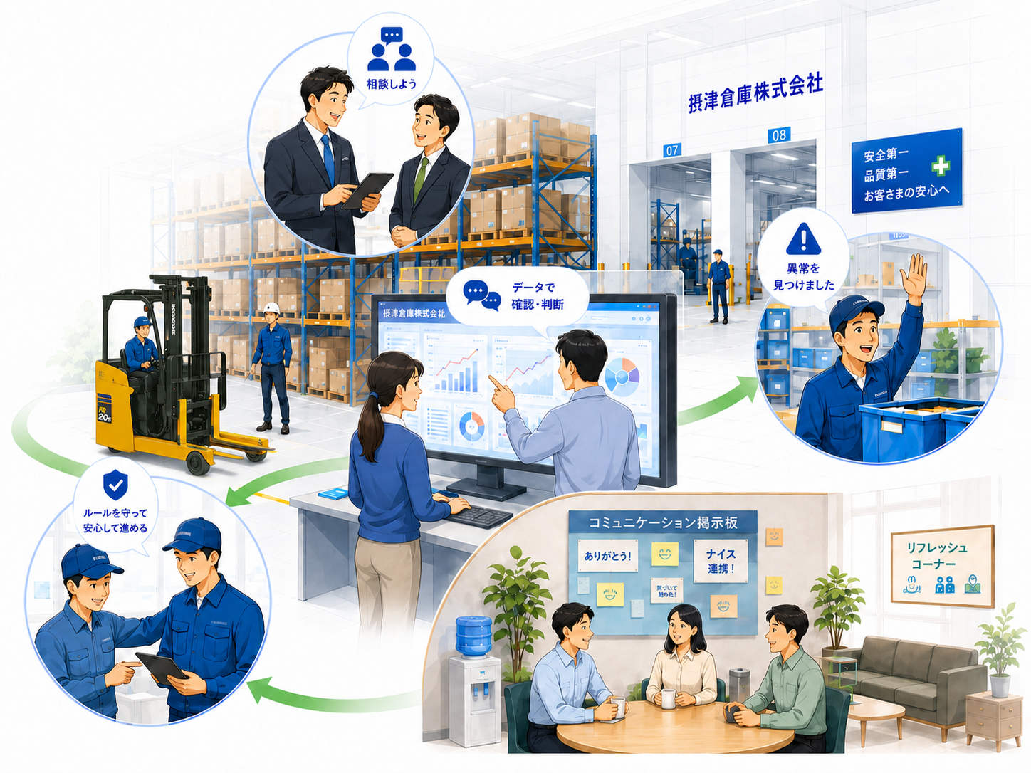 人が安心して働ける現場が、品質をつくる